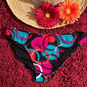 FADED GLORY Colorful Circles Swim Bottoms